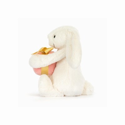 Jellycat Bashful Conejo with Present | IQFY-06175